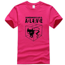 Load image into Gallery viewer, CAT PRİNT SHORT SLEEVE T-SHİRT
