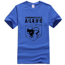 Load image into Gallery viewer, SCHRODİNGER&#39;S CAT PRİNT T-SHIRT